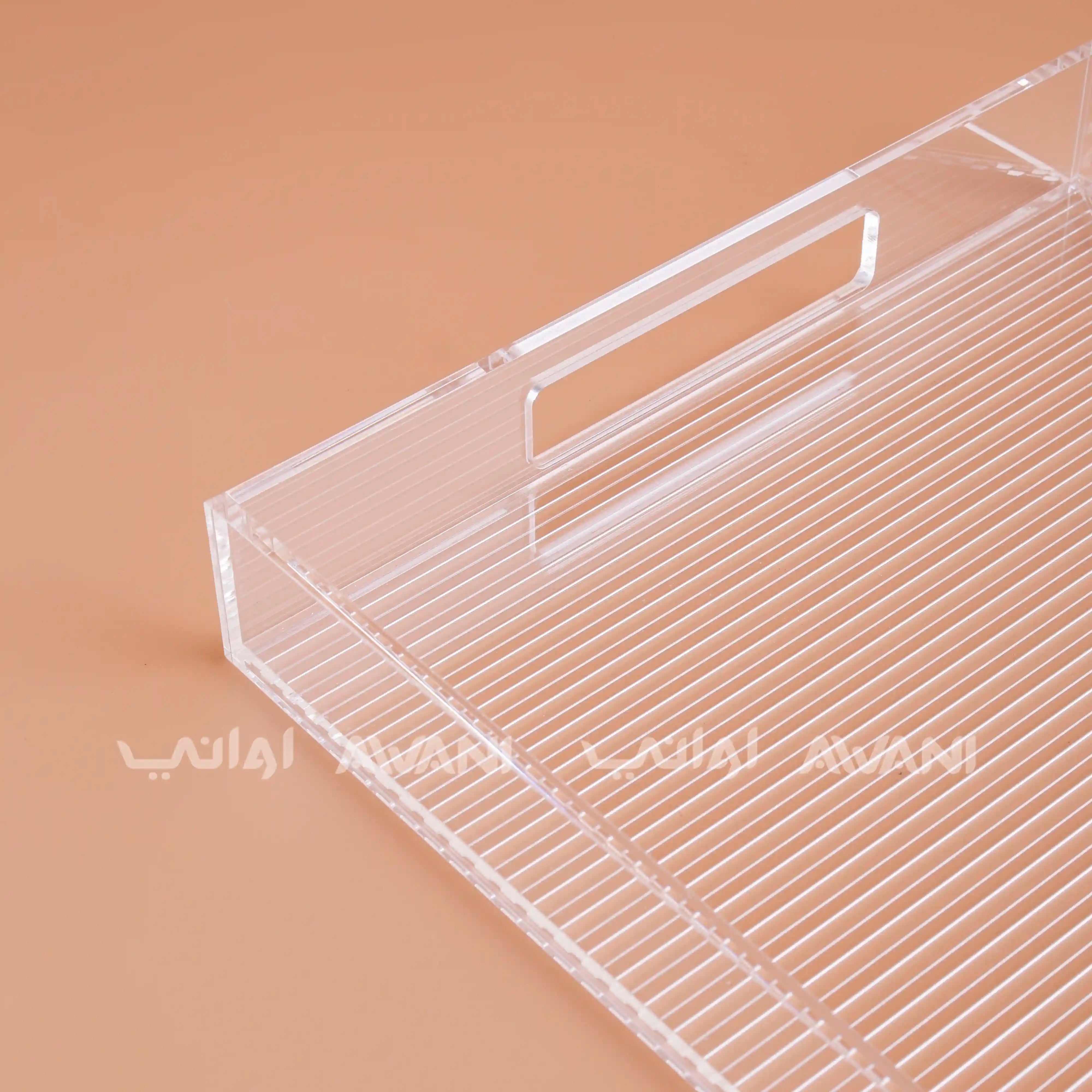 Sawani (Tray) - Silver and Clear