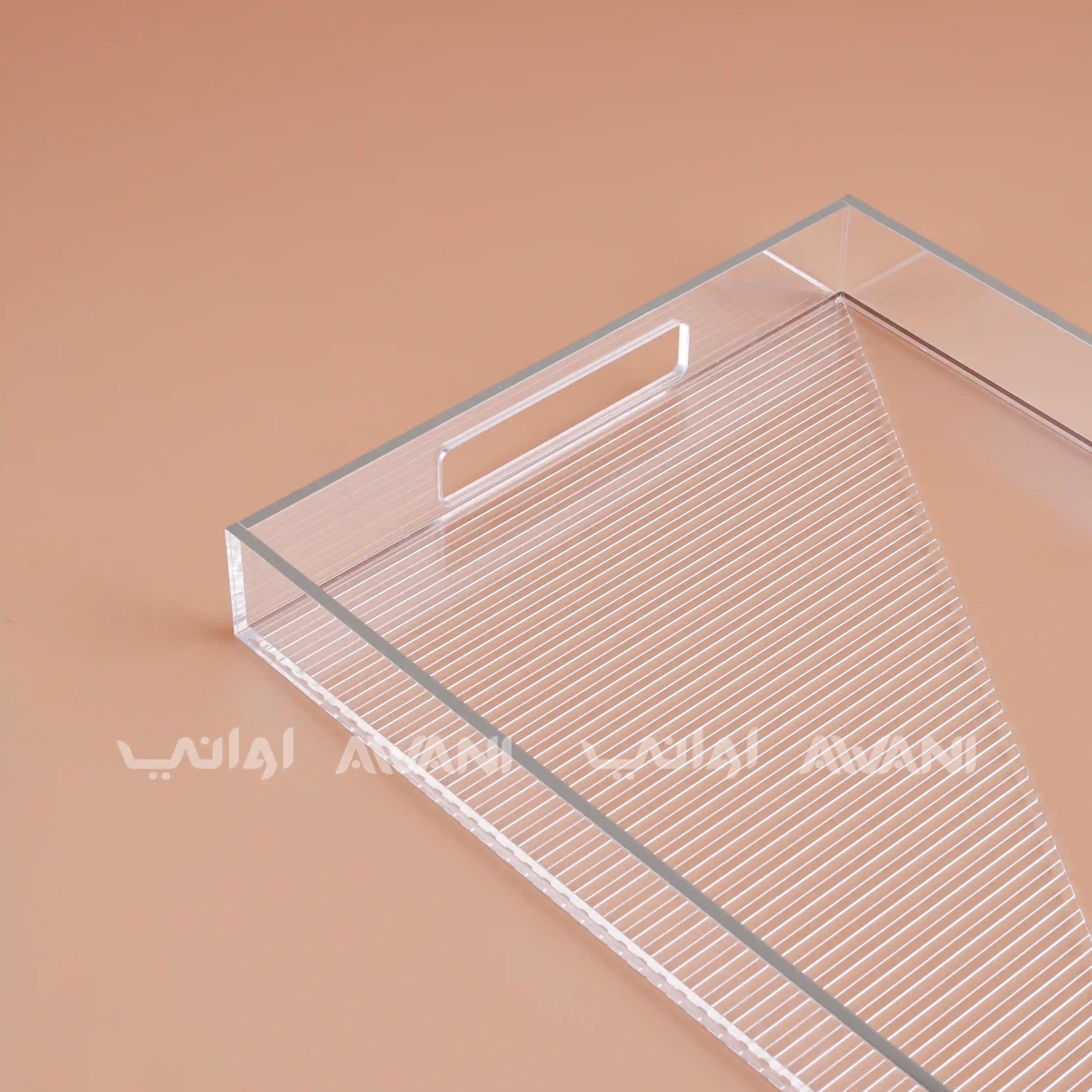 Sawani (Tray) - Silver and Clear