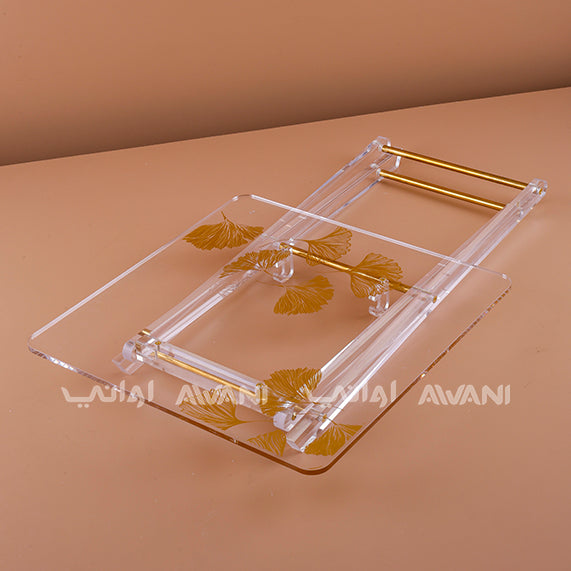 Acrylic Table - Gold