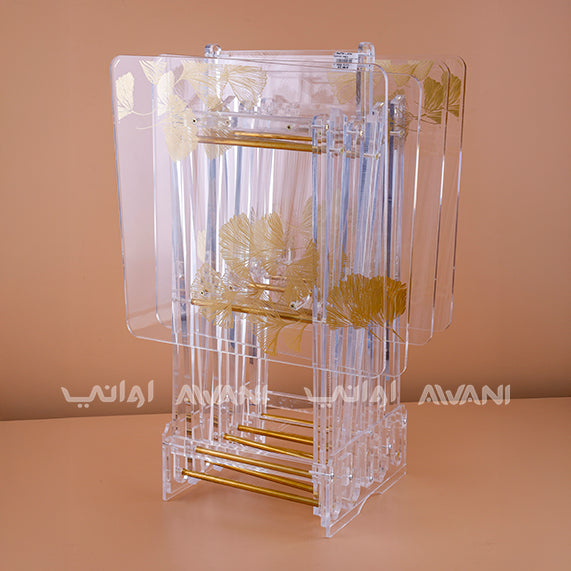 Acrylic Table - Gold