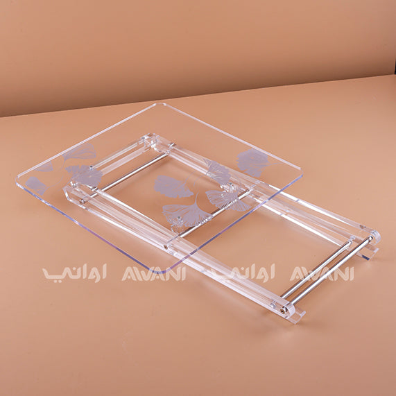 Acrylic Table - Silver