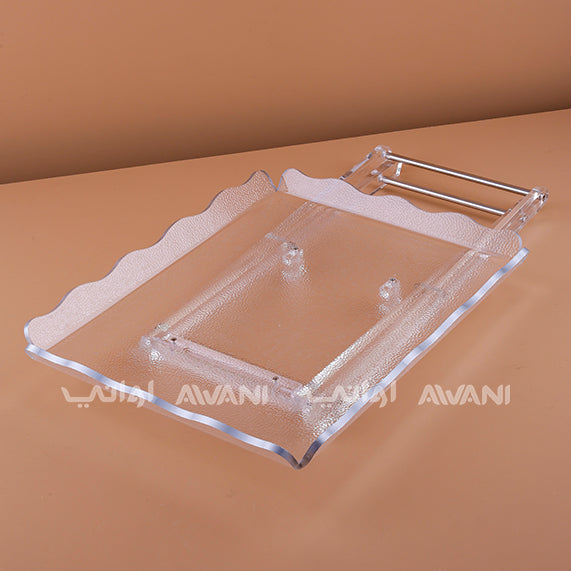 Clear acrylic Wave table