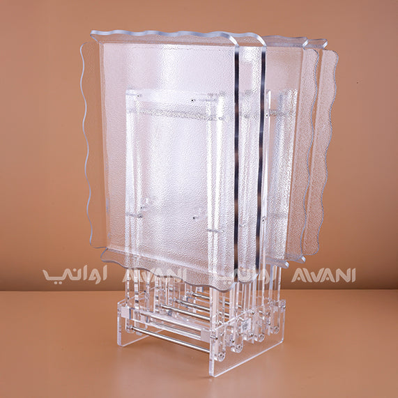 Clear acrylic Wave table