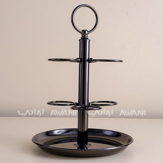 Black Cawa Cup 6 Rings