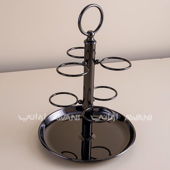 Black Cawa Cup 6 Rings