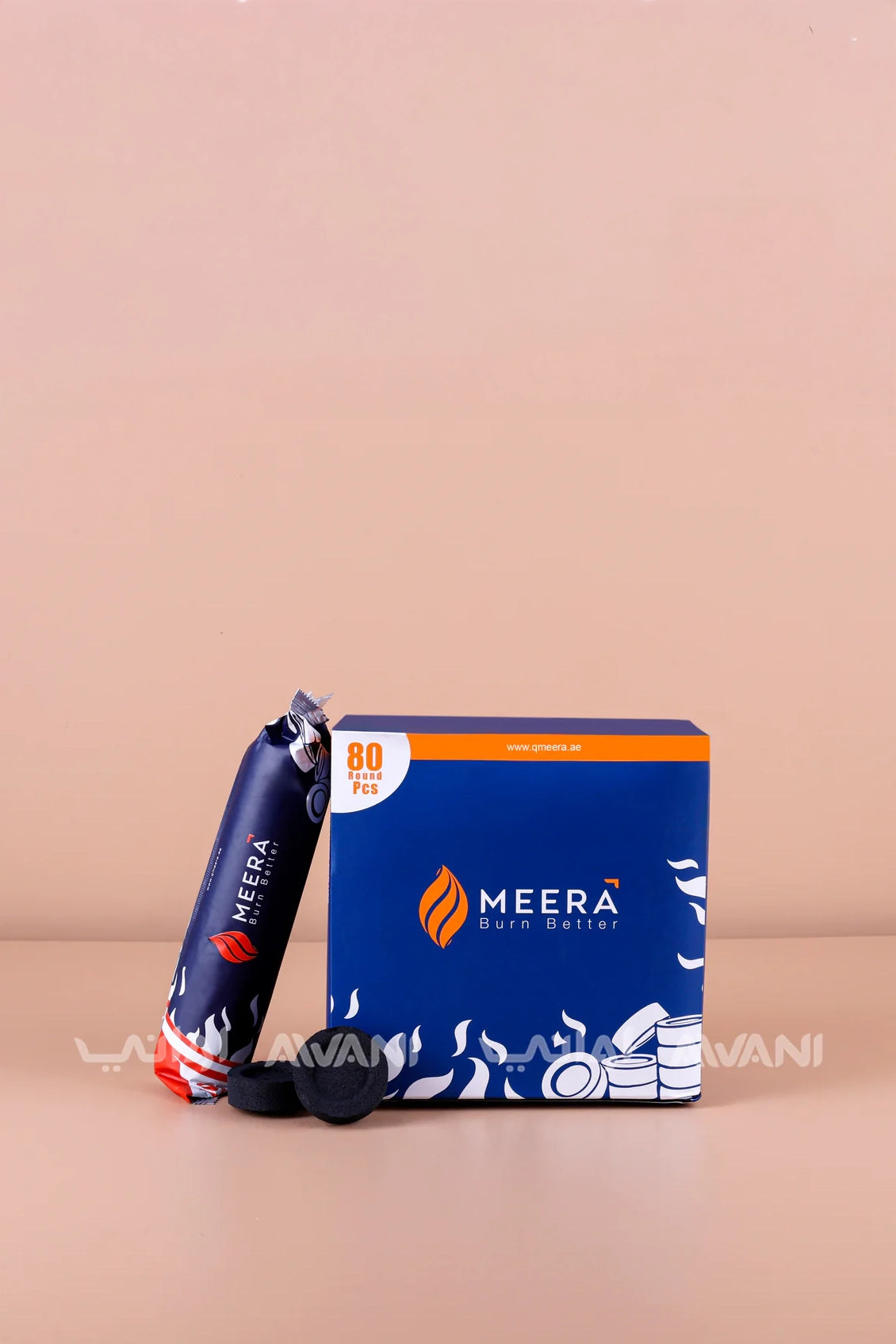 meera Charcoal Tablets – 80 Pcs Box 40 MM