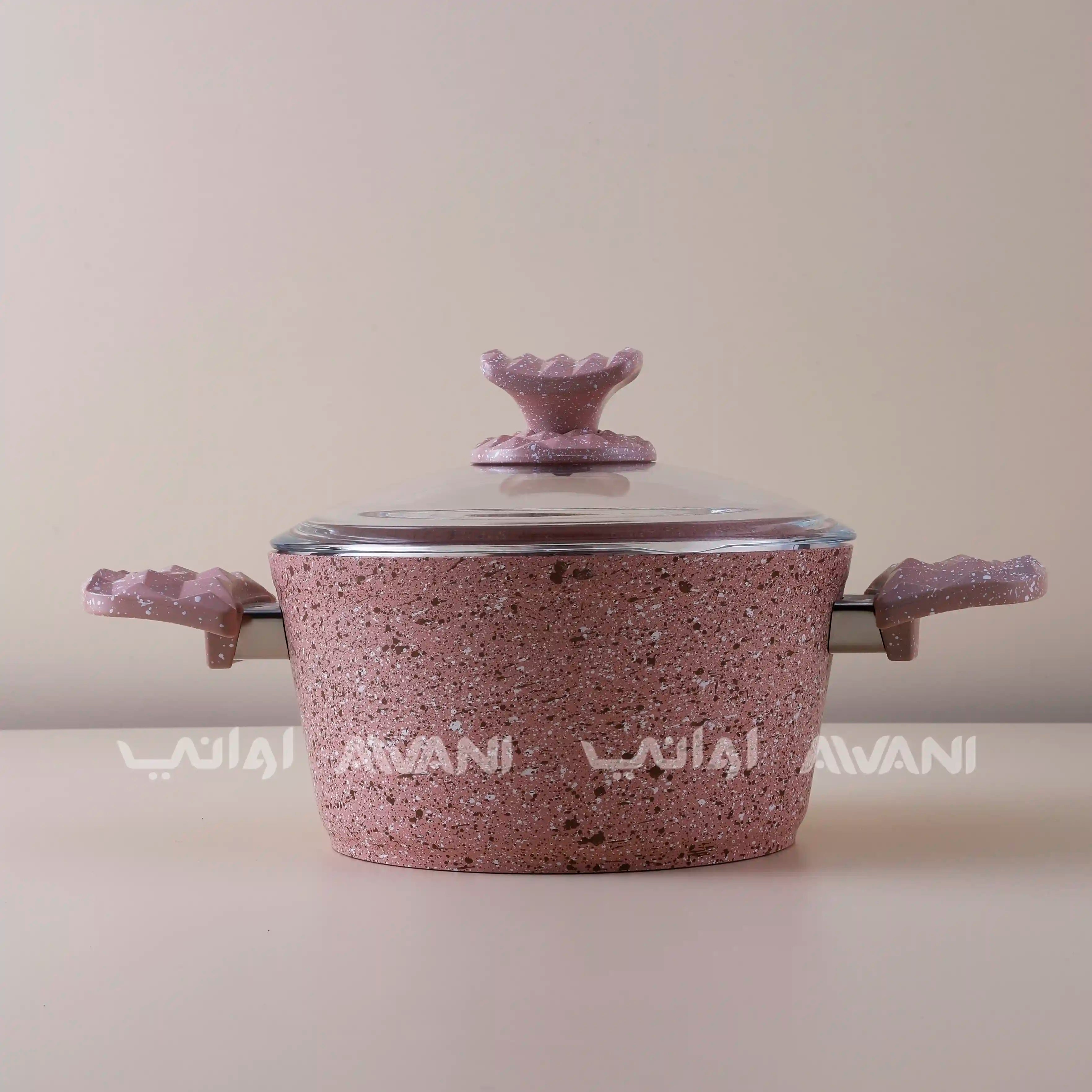 Granite  20 CM Pink Casserole