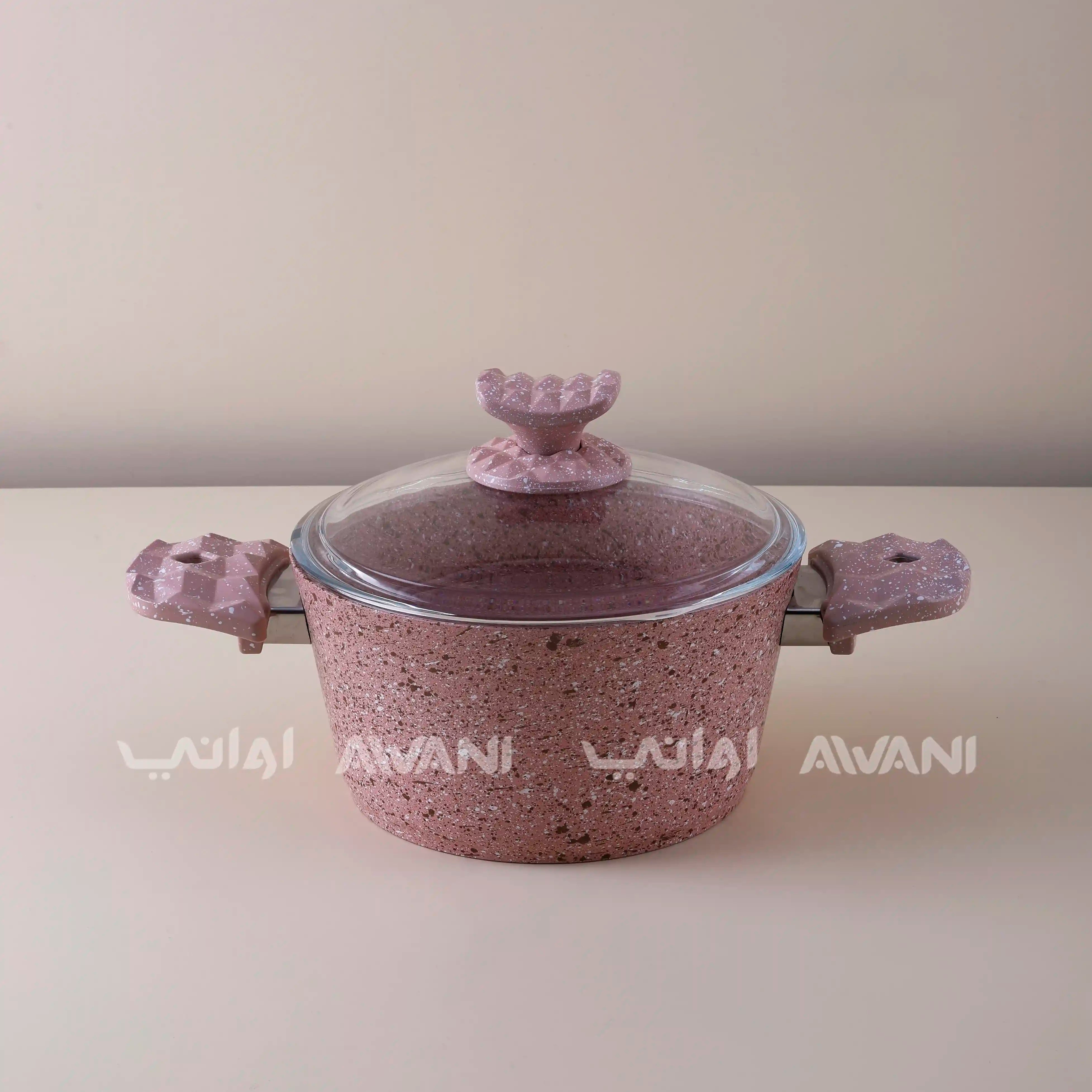 Granite  20 CM Pink Casserole