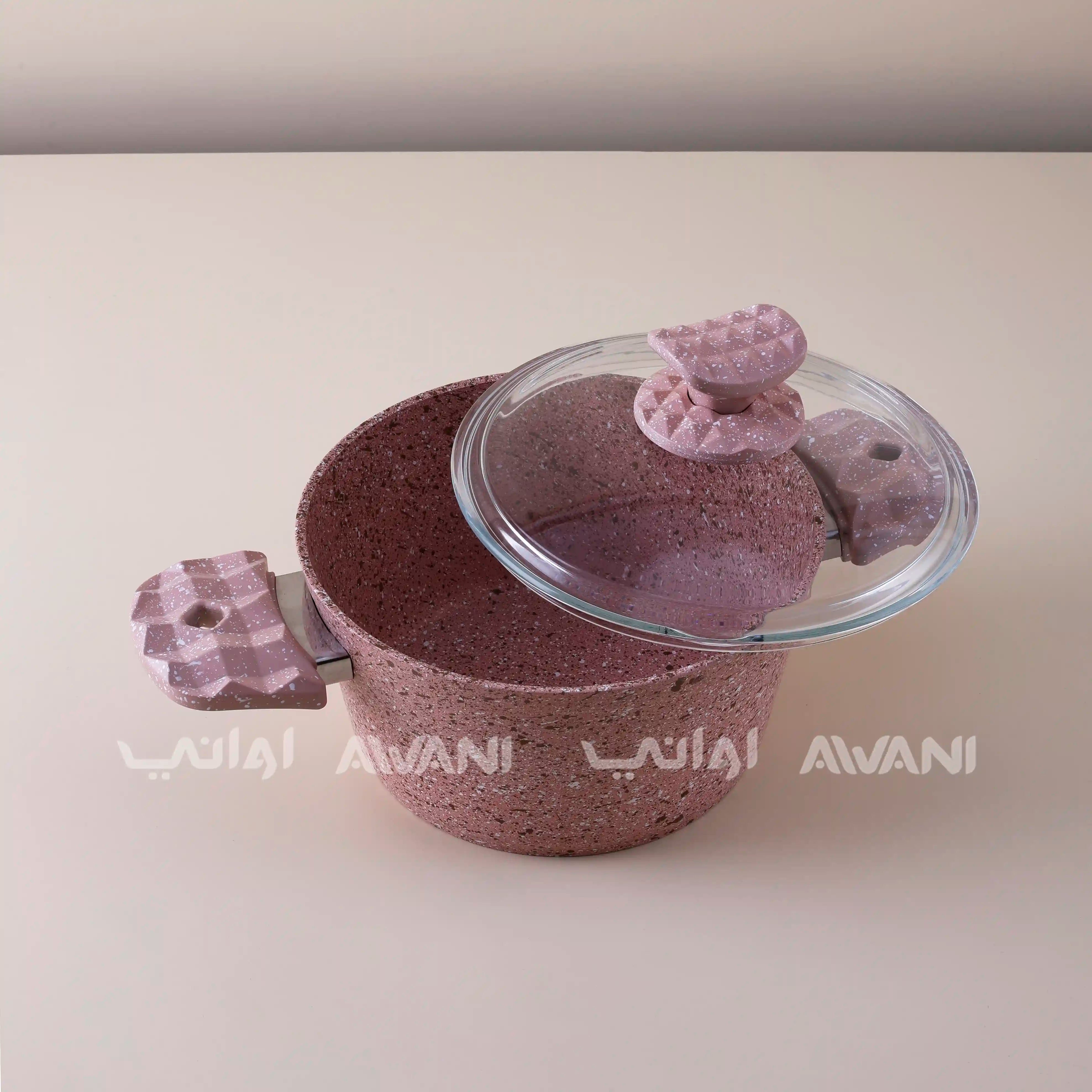 Granite  20 CM Pink Casserole