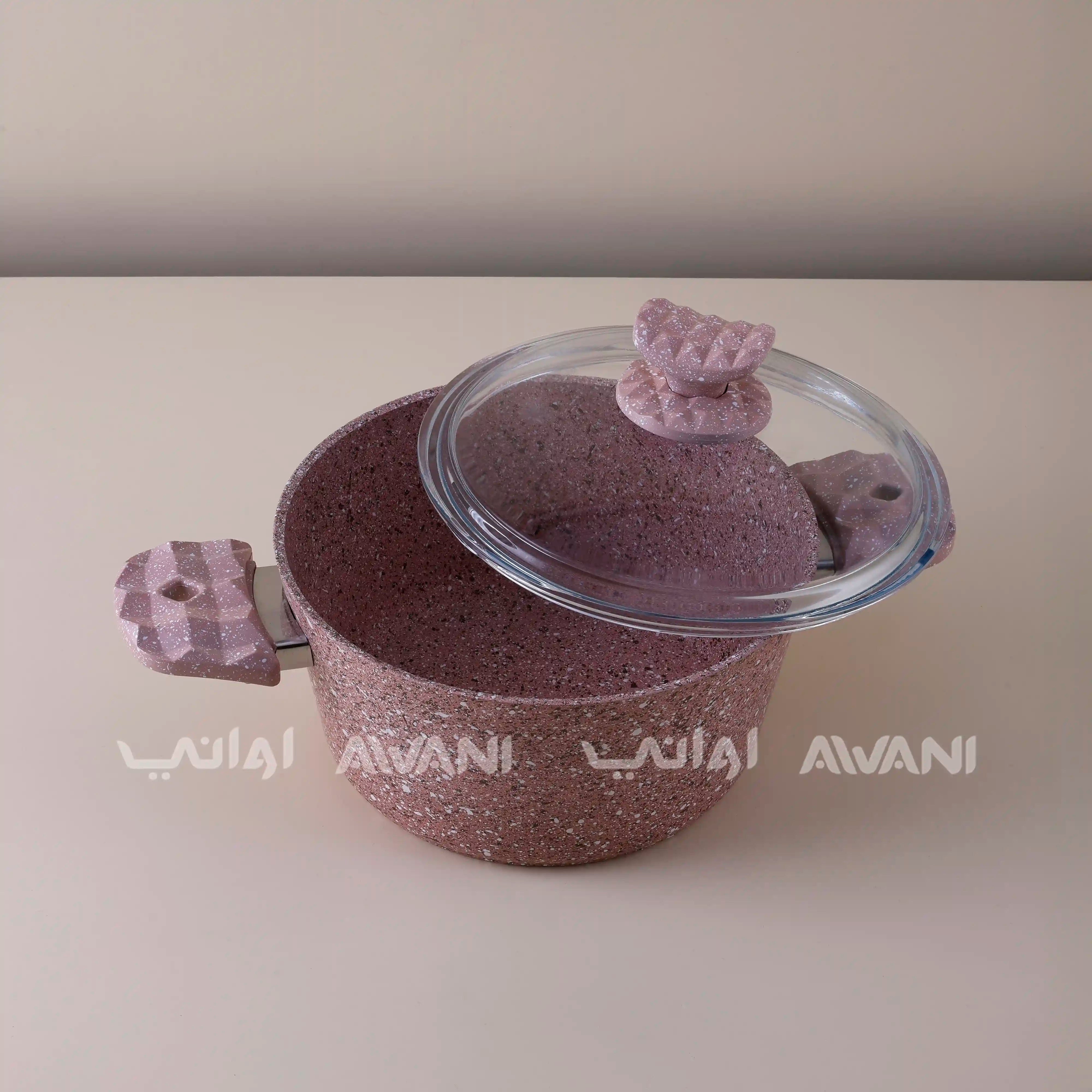 Granite  22CM Pink Casserole
