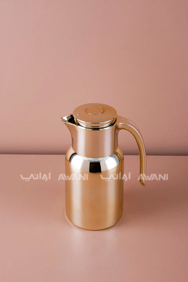 Sleek Modern Flask 1 L Gold