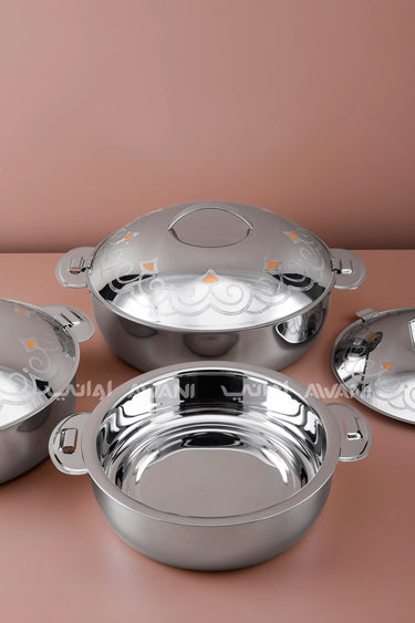 2/3/4  GLD SMALL HOTPOT SET