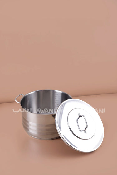 12L Stainless Steel Casserole Pot (30×17.5 cm)