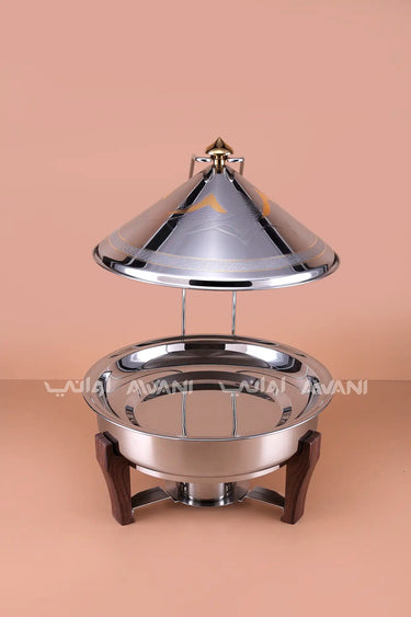 45 Cm - Conical Stainless Steel Chafing Dish