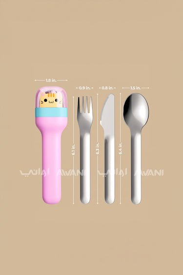 Pocket Utensils: The Ultimate Slim & Portable 3-Piece Cutlery Set