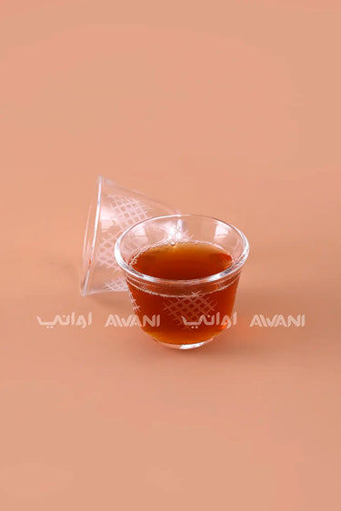 18-Piece Geometric Lattice Design Tea & Arabic Coffee Set