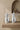 Modern Ribbed Silver Dallah Thermal Set – Dual Flasks (1.0L+1.0L)