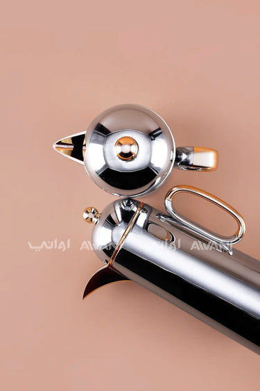Thermal Carafe Set – Silver & Gold Accents (2 Pcs – 1+1, L)