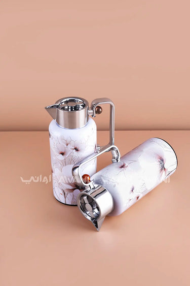 2-Piece Floral Stainless Steel Thermal  Set