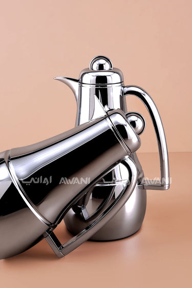 Full Silver Flask - 2 Pcs