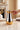Flask Set (1.0L & 0.7L) – Silver Finish with Gold Handles