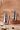 Rose Color Arabic Coffee & Tea Dallah Set with Black Handles – 1L + 1L