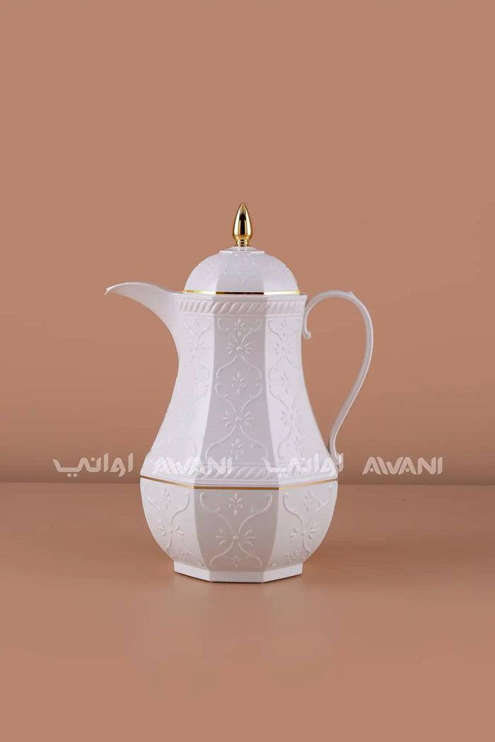 1L Rose Dallah Thermal Carafe – Luxury Insulated Coffee & Tea Server