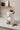 1.9L Thermal Beverage Flask Dispenser - White with Wood accents.