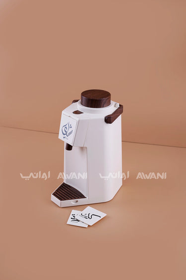 1.9L Thermal Beverage Flask Dispenser - White & Wood Grain