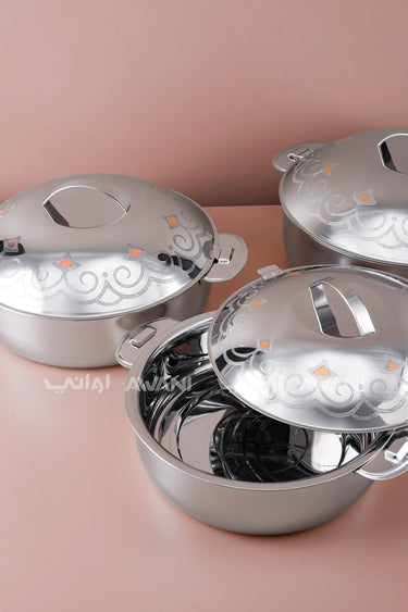 3/4/6  GLD MEDIUM HOTPOT SET