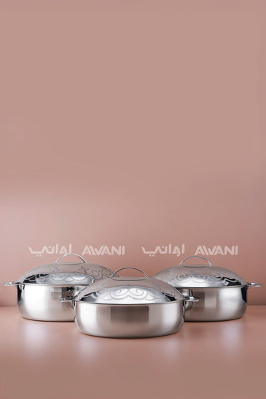 4/6/8  SILVER HOTPOT SET