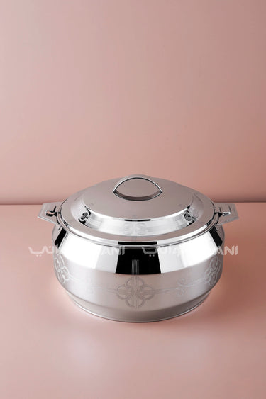 Silver Hot Pot Stainless Steel Casserole - 5000ML