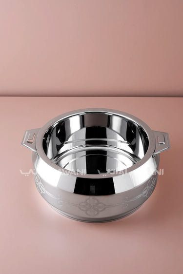 Silver Hot Pot Stainless Steel Casserole - 5000ML