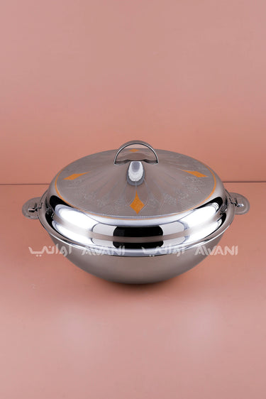 40cm Insulated Stainless Steel Hotpot – Gold