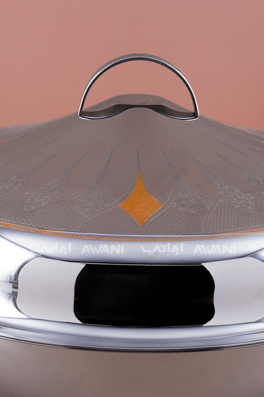 40cm Insulated Stainless Steel Hotpot – Gold