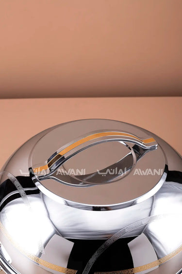 Gold Stainless Steel Hot Pot 3000ML – Hot & Fresh