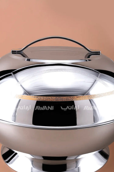 Gold Stainless Steel Hot Pot 6000ML – Hot & Fresh