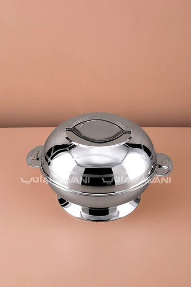 Silver Stainless Steel Hot Pot 3000ML – Hot & Fresh