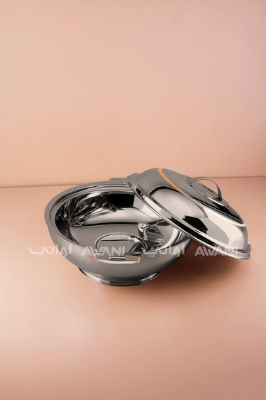 12500ML Stainless Steel Hot Pot Silver /Gold