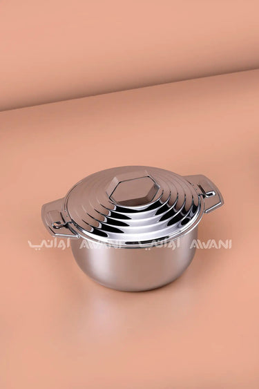 Insulated Stainless Steel Hot Pot – Silver Silver (1000 ml)