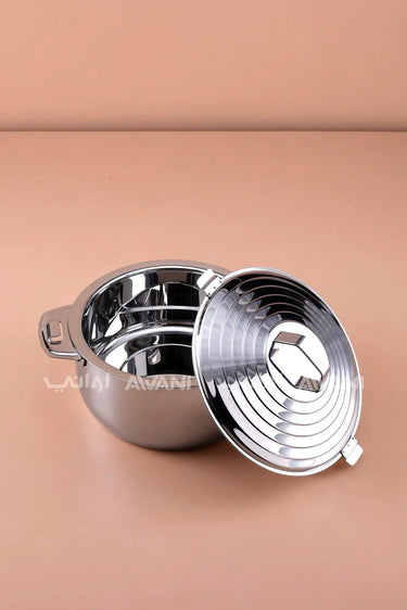 Insulated Stainless Steel Hot Pot – Silver Silver (2000 ml)