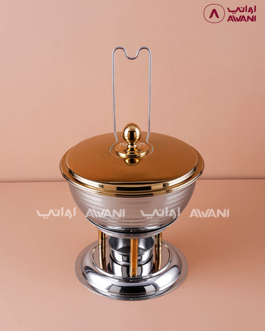 4000ML GOLD FOOD WARMER