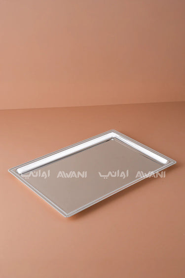 Silver Tray Set - 3-Piece