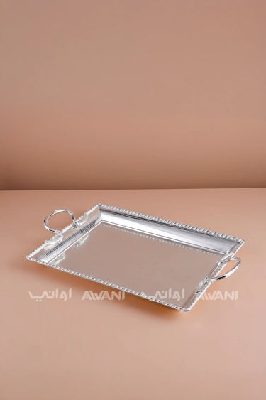 Metal Tray Silver