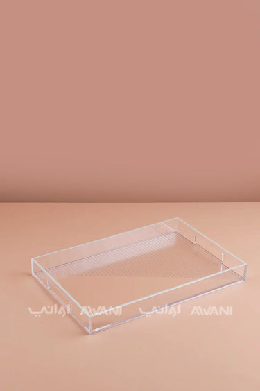 Sawani (Tray) - Silver and Clear