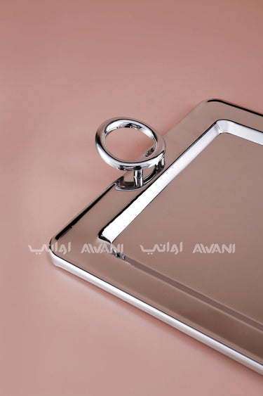 SILVER TRAY W/HANDLE