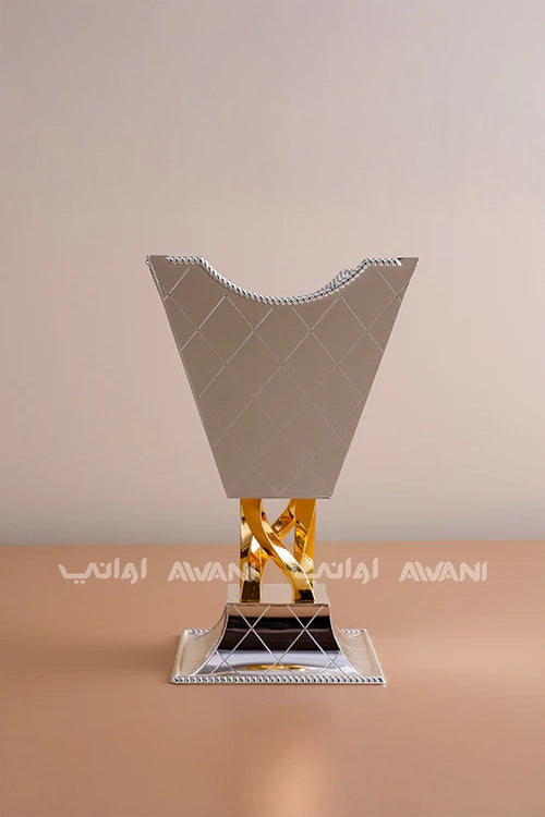 Incense Burner - Silver + Gold