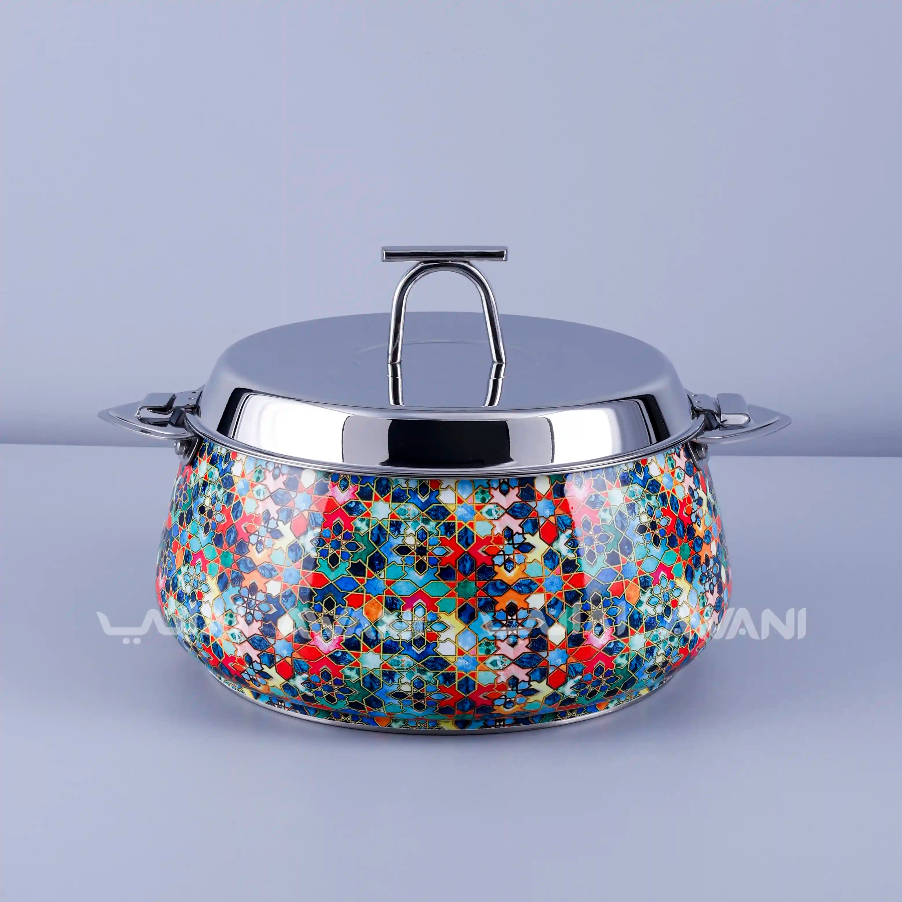 Mirna and Multicolor Hotpot Stainless steel - 2000 ML