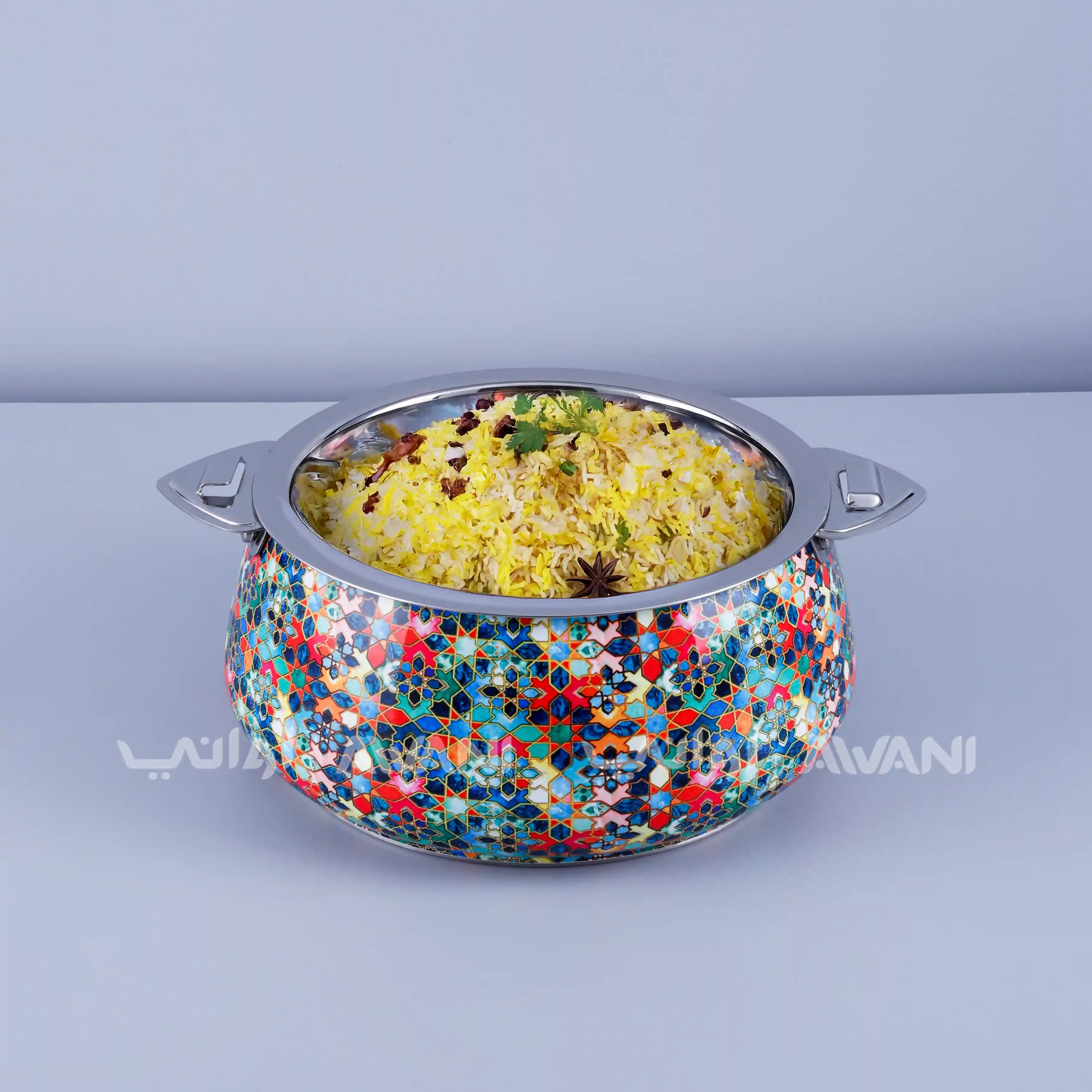 Mirna and Multicolor Hotpot Stainless steel - 2000 ML