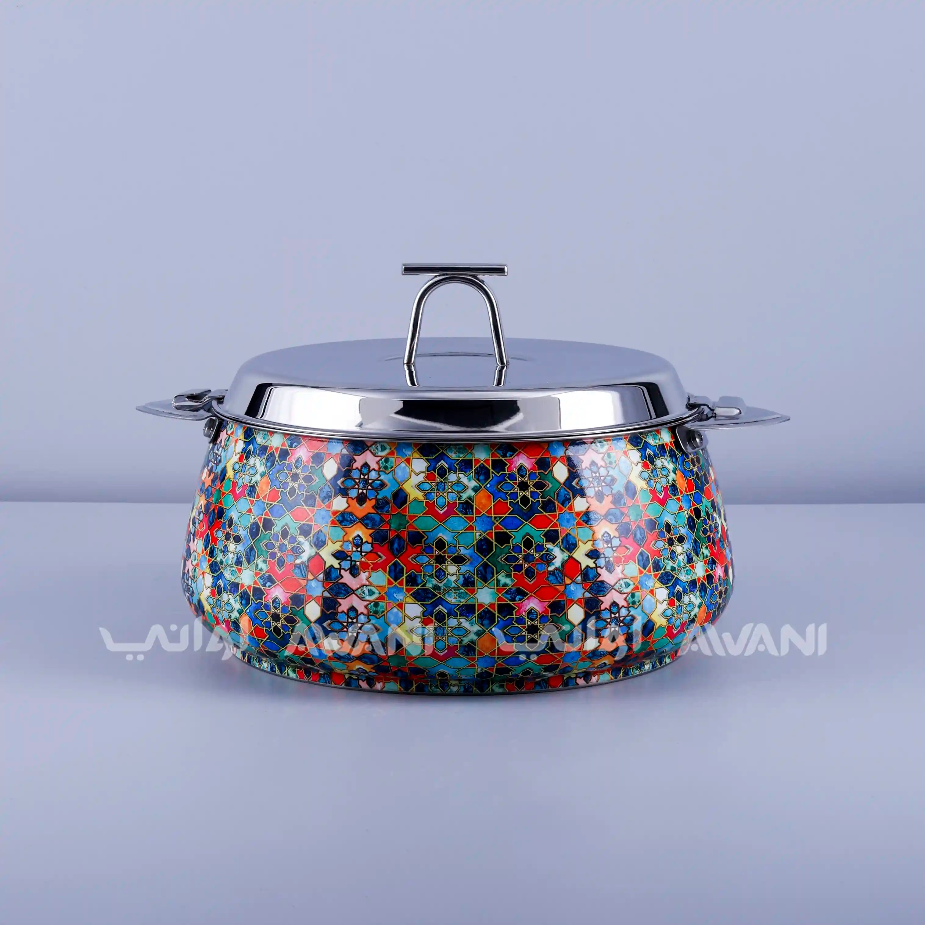 Mirna and Multicolor Hotpot Stainless steel - 2500 ML